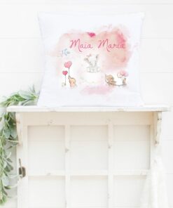 Perna copii personalizata Prietenii Elefanti Roz