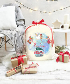 Sacul Mosului  - Sac personalizat Animale Simpatice