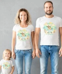 Tricouri Familie set 1 AN Safari