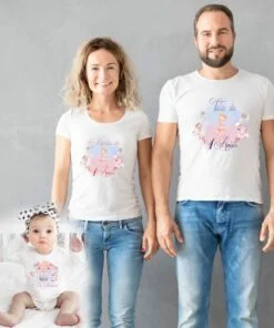 Tricouri Familie set 1 AN Animalute Balet