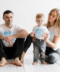 Tricouri FAmilie set 1 AN Noapte Instelata