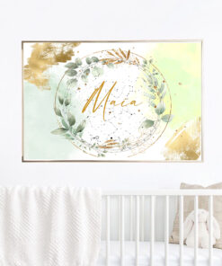 Cerul Auriu - Poster personalizat harta stelelor