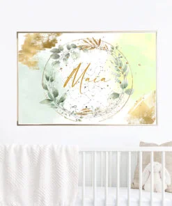 Cerul Auriu - Poster personalizat harta stelelor