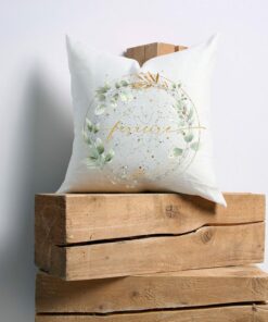 Perna decorativa personalizata Cer Auriu