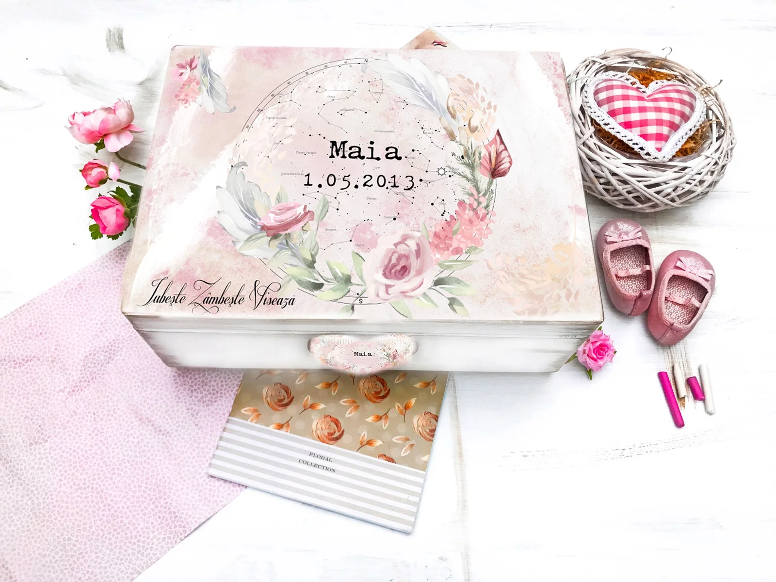 Cerul cu flori – Cutie harta stelelor