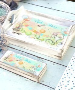 Alternative view of Set 1 an Iepuri Veseli  - tava si cutiuta mot