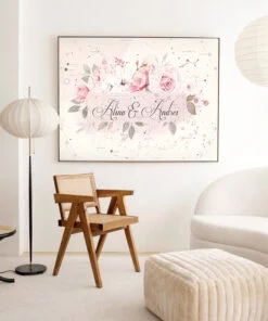 Trandafiri - Poster personalizat harta stelelor