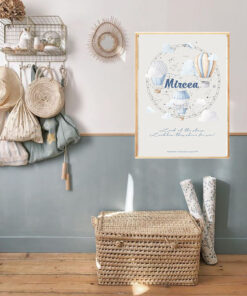 Baloane cu Aer Cald - Tablou personalizat harta stelelor