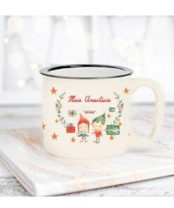 Cana personalizata Craciun in Doi