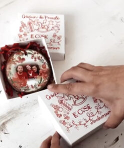 Alternative view of Glorious Christmas - cerc ornament personalizat