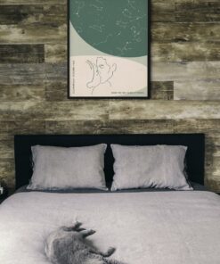 Tablou Personalizat Harta Cerului Indragostiti