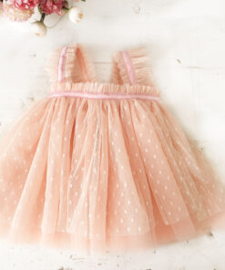 Rochita Botez Roz Prafuit din Tule Delicat