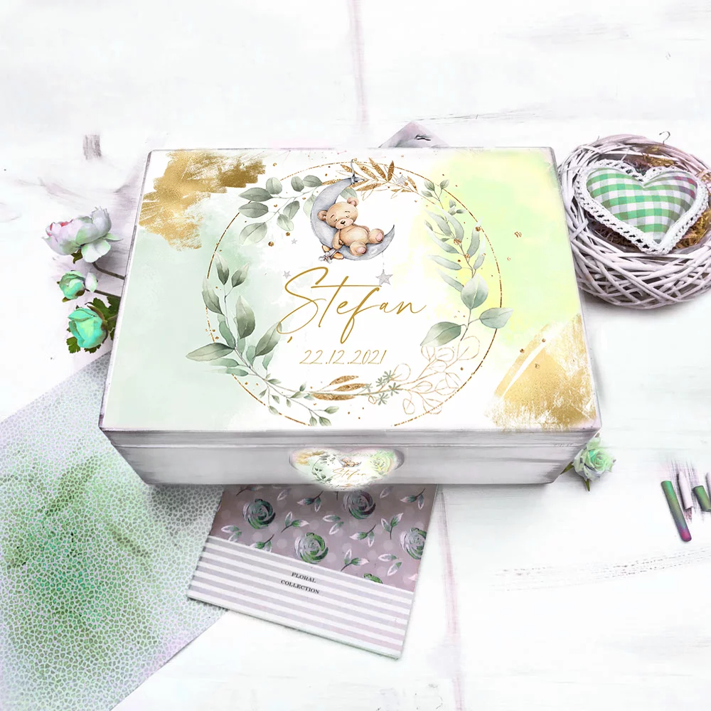 Eucalipt Urs – Cutie amintiri personalizata