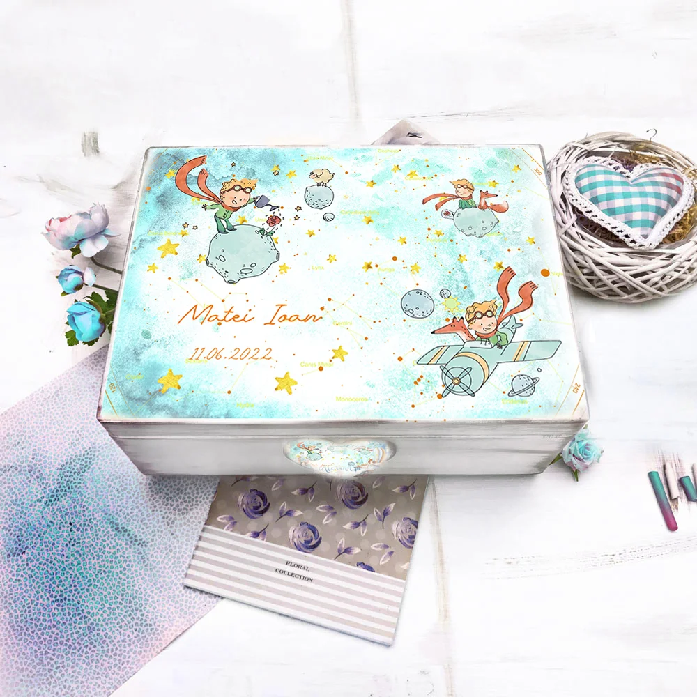 Micul print amintiri – Cutie harta stelelor