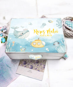 Sea – Cutie amintiri personalizata tematica marina