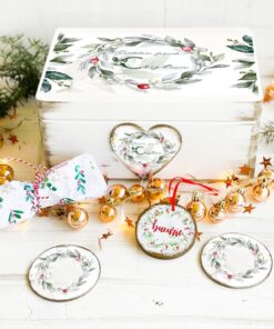 Set cadou Craciun personalizat Sarbatori Magice sub Vasc