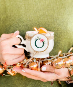 Alternative view of Lumanare Soia Craciun Personalizata