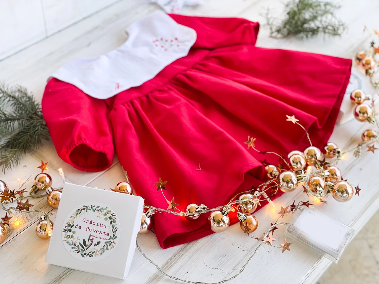 Rochita  Rosie Craciun Personalizata - imagine 2