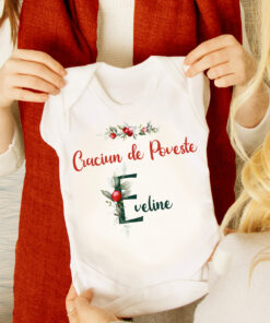 Body Craciun Bebelus Personalizat -Vasc Magic