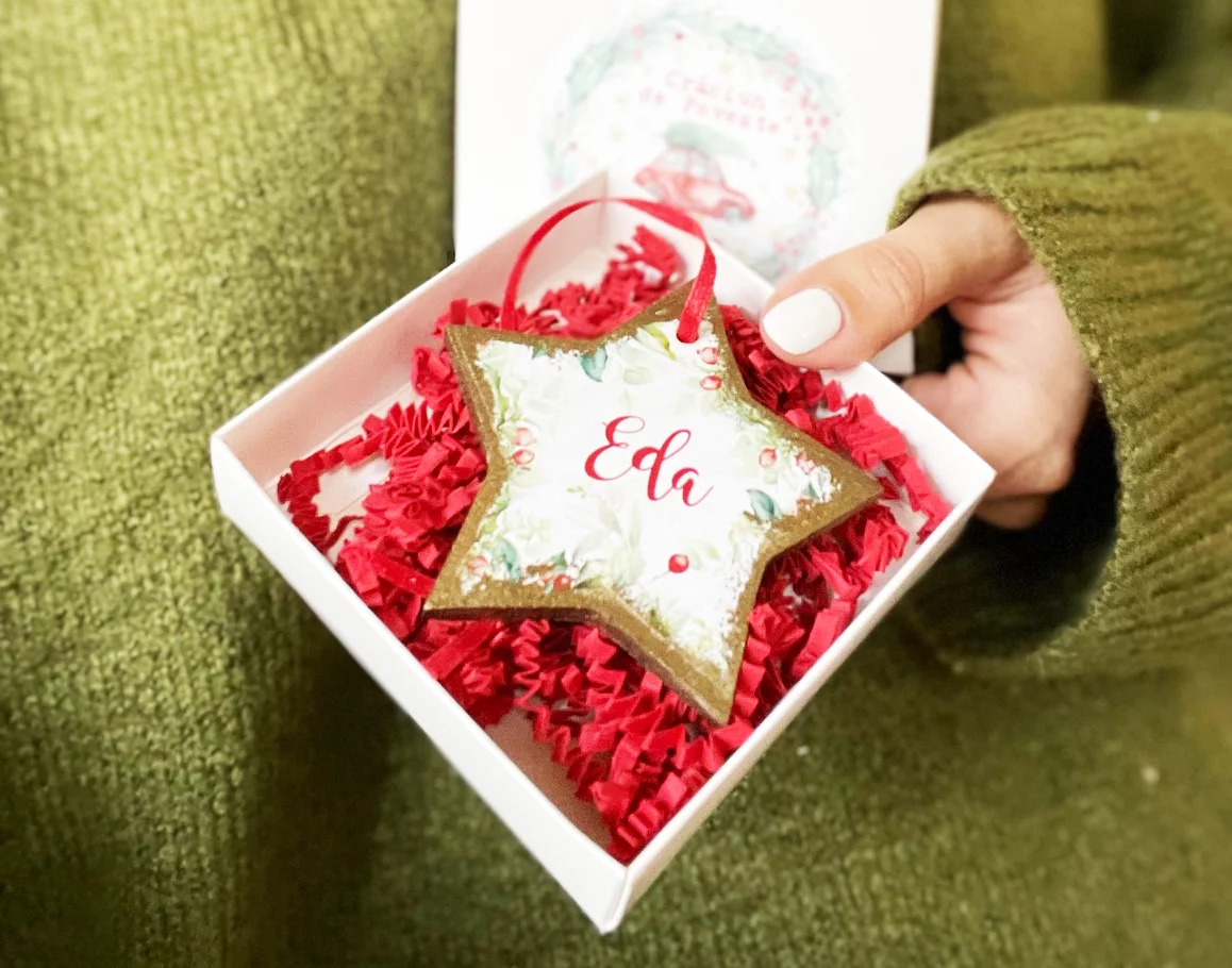Stea Noel - Ornament de Craciun personalizat - imagine 4