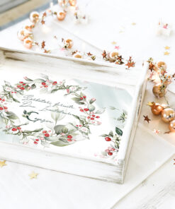 Tava personalizata Craciun Noel