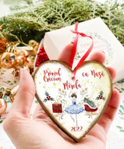 Alternative view of Primul Craciun ca Nasa sau Nas Nutcracker - ornament personalizat