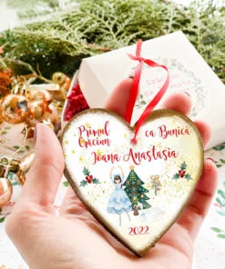 Primul Craciun ca Bunic sau Bunica Nutcracker - ornament personalizat