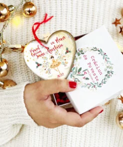 Alternative view of Primul Craciun ca Mama sau Tata Nutcracker - ornament personalizat