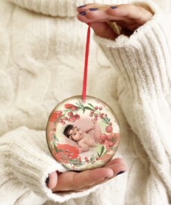 Alternative view of Craciun Ecografia MAgica - ornament cu ecografia bebelusului