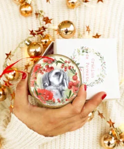 Craciun Ecografia MAgica - ornament cu ecografia bebelusului