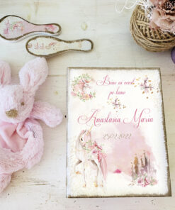 Alternative view of Set cadou bebe cu jucarie personalizata -Poveste Unicorn