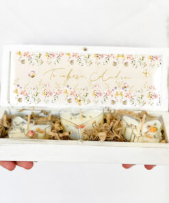 Alternative view of Set Cadou Lumanarele Flori de camp