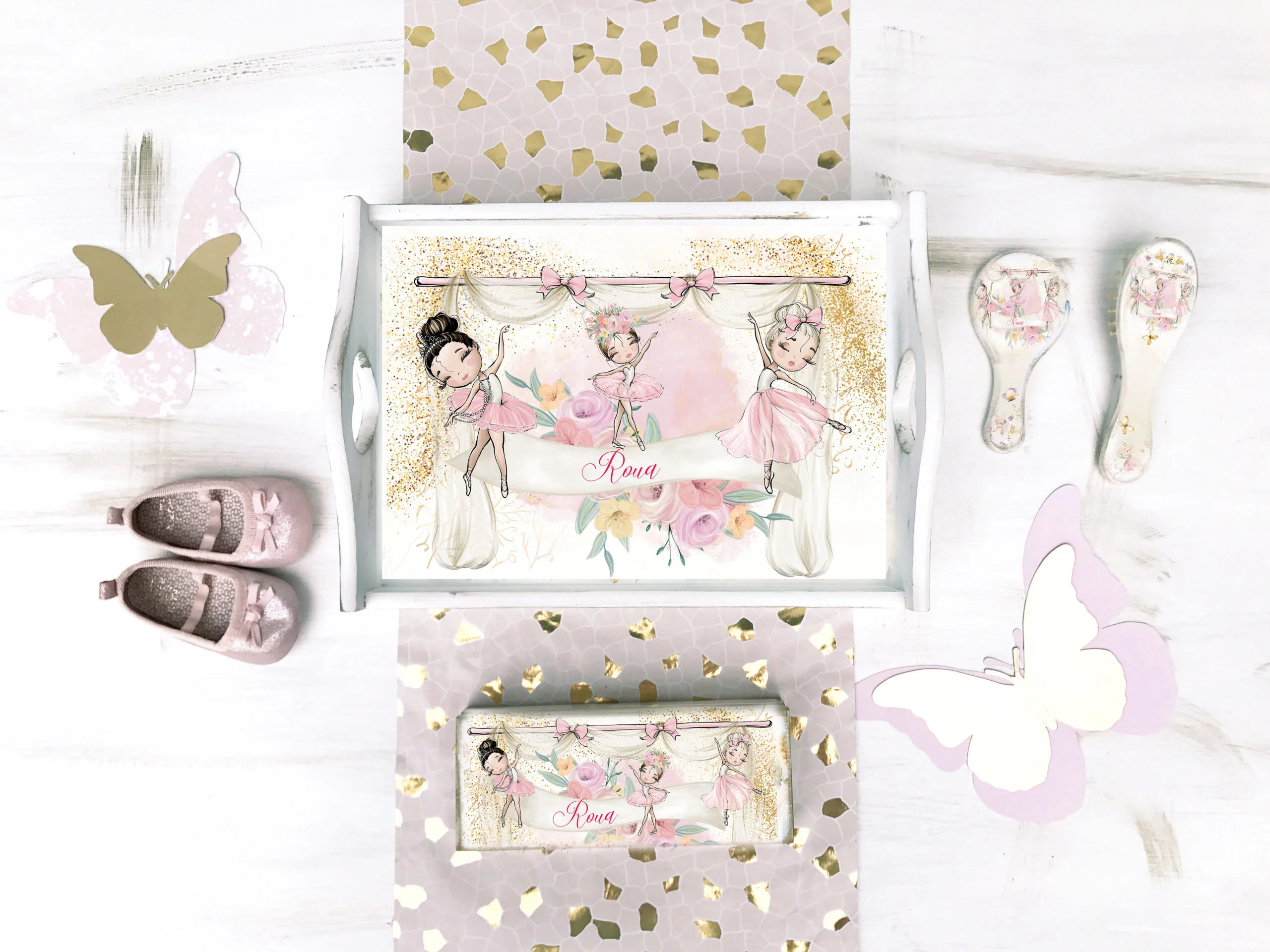 Set 1 an Balerina tava mot si cutiuta suvita