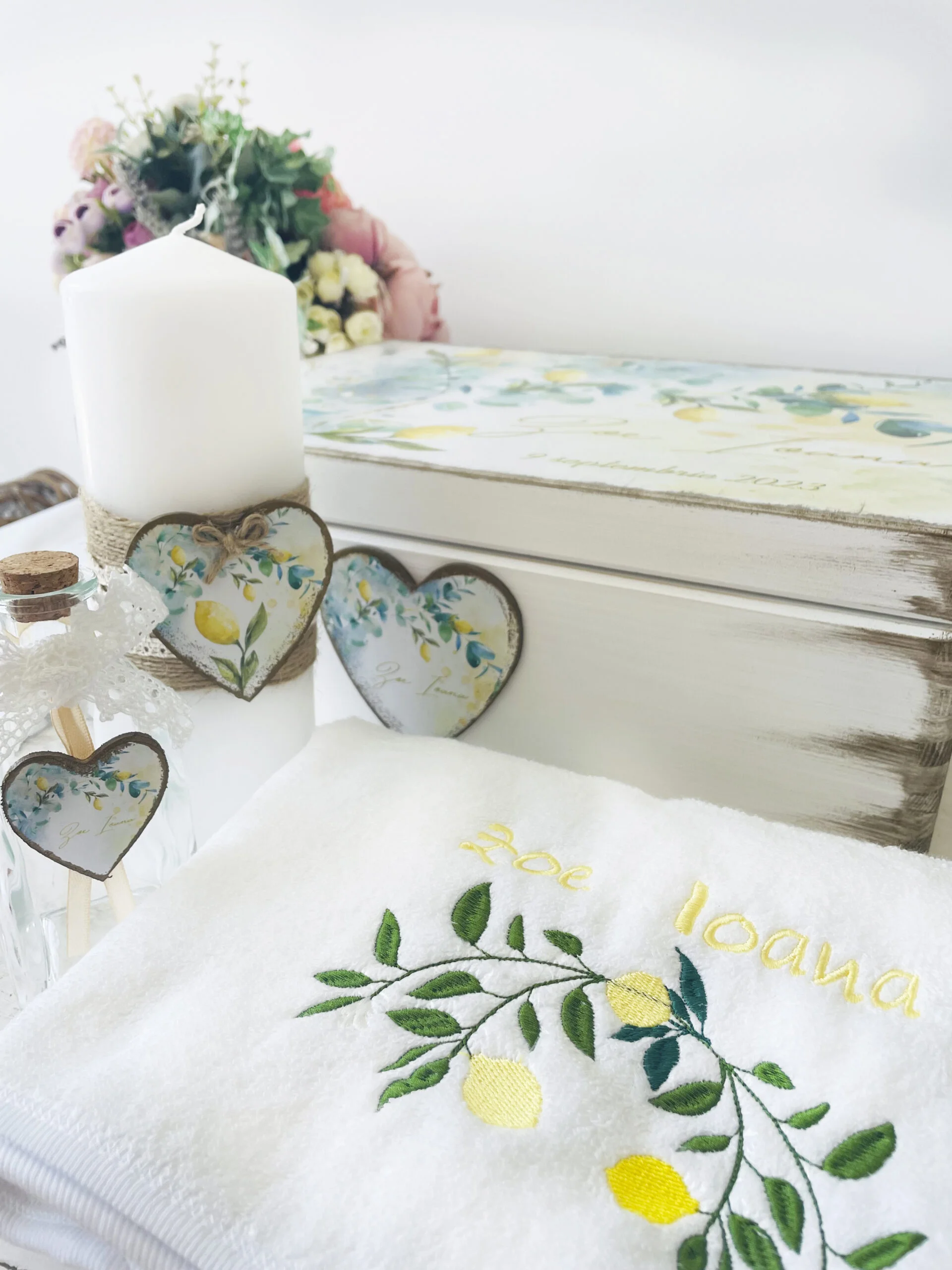 Trusou Botez  Personalizat Lămâi - imagine 2