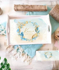 Tava mot personalizata si cutiuta suvita Adancul Marii Set 1 an