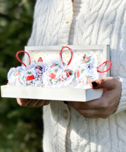 Alternative view of Set cadou Craciun personalizat Spărgătorul de Nuci - Ornamente brad