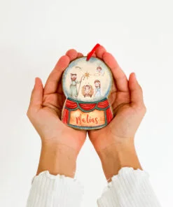 Glob personalizat Nasterea Domnului ornament Craciun