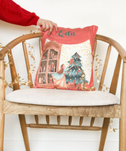 Alternative view of Perna Crăciun Personalizata- Domnișoara Delicata