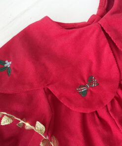 Alternative view of Rochita Craciun Catifea Roșie Personalizata