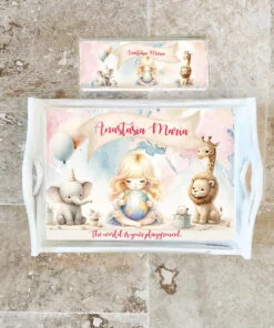 Alternative view of Tavita mot si cutiuta suvita - Set 1 An Glob Pamantesc Roz