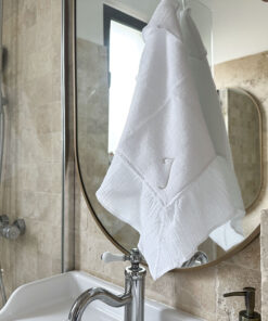 Prosop de Fata din Bumbac și Pânză Topita cu Personalizare prin Broderie