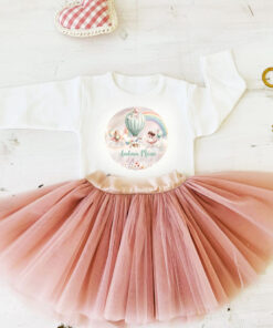 Set Aniversar Body si Fustita Zâna Curcubeu