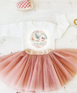 Set Aniversar Body si Fustita Zâna Curcubeu