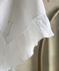 Alternative view of Prosop de Fata din Bumbac și Pânză Topita cu Personalizare prin Broderie