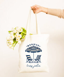 Sacosa Panza din Bumbac Natur - Plaja