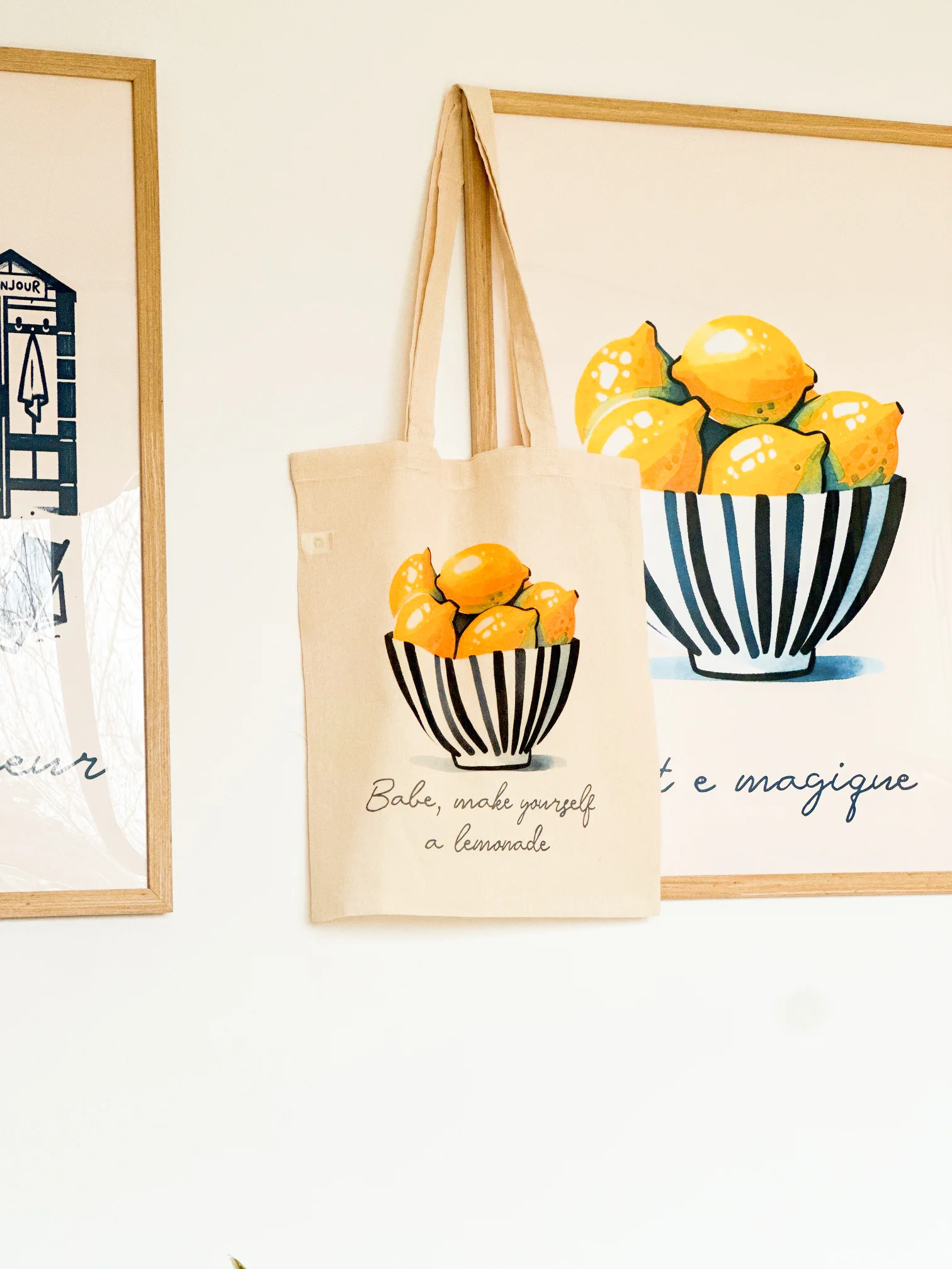 Sacosa Panza din Bumbac Natur - Lamai - imagine 2