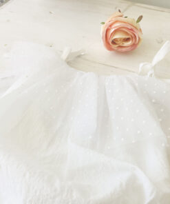 Alternative view of Body Elegant din Bumbac si Tulle