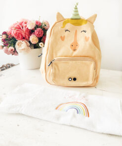 Alternative view of Prosop Grădiniță Personalizat- Curcubeu