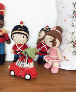 Alternative view of Ornament Craciun Ursulețul Soldățel