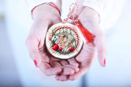 Foto Martisor personalizat cu fotografia ta